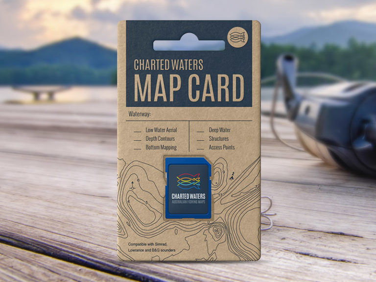 Charted Water Map Card for Lowrance, Simard & B&G Sounders